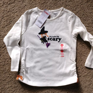 NWT Girl's Gymboree Halloween Tee 4T
